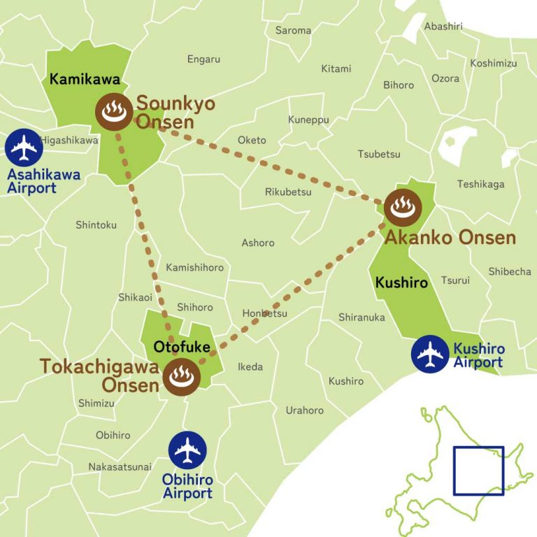 Onsen Triangle Area