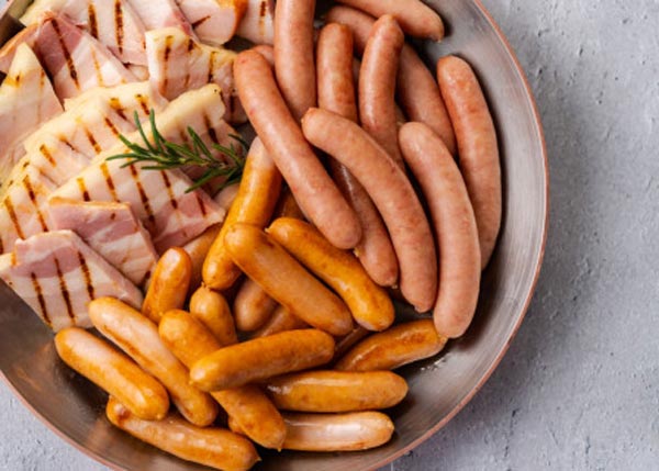 Two kinds of sausages